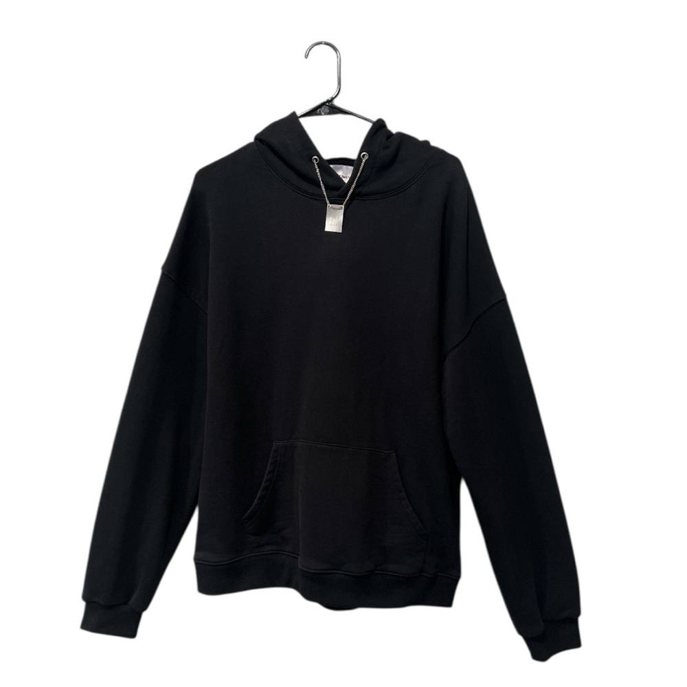 Heliot Emil black hoodie with chain size medium